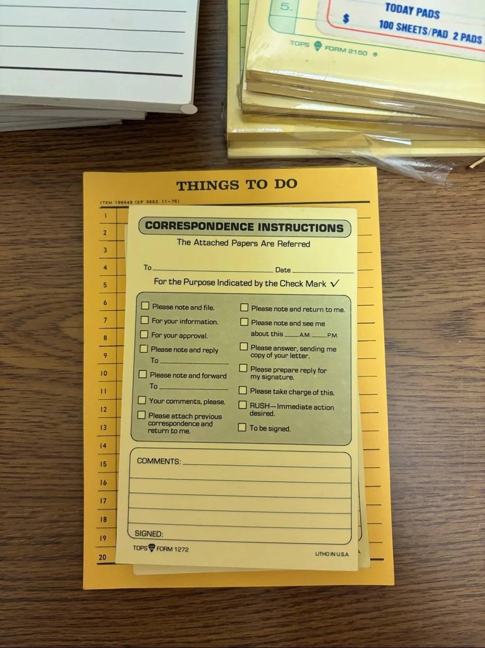 31-Piece Sticky Note & Memo Pad Lot – Today / To Do / Office Notes